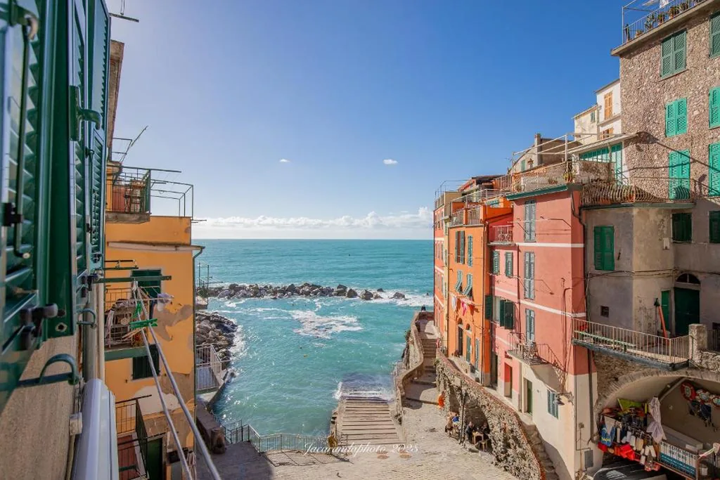 Camera Matrimoniale/Doppia con Letti Singoli con Vista Mare — Alla Marina Affittacamere