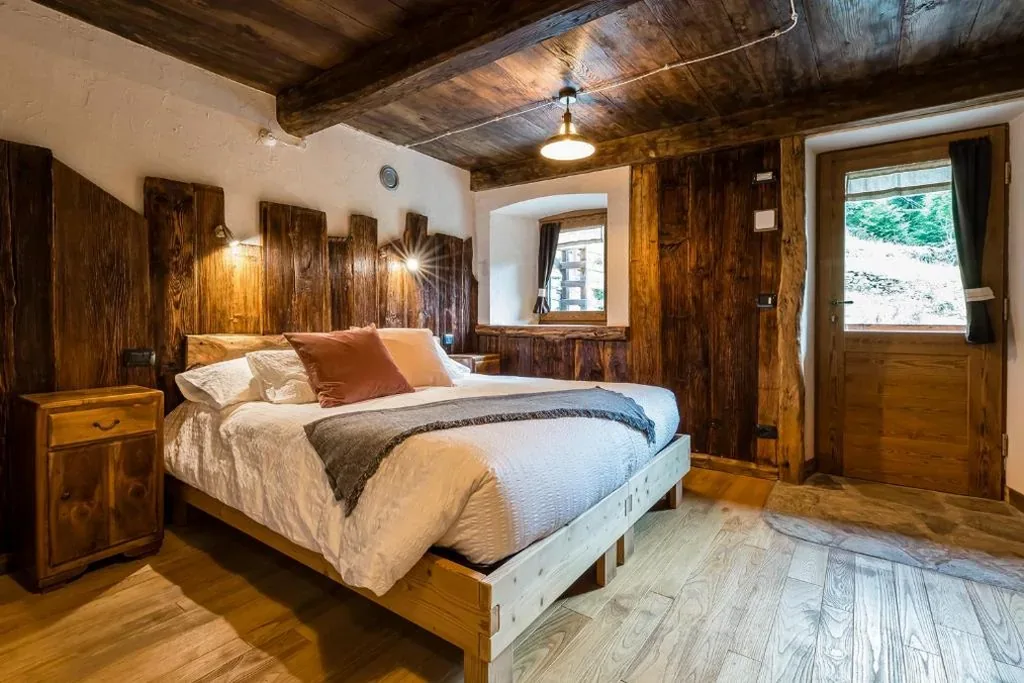 Twin/Double Room with Mountain View — Chambres d’Hôtes – Li Tzatagni