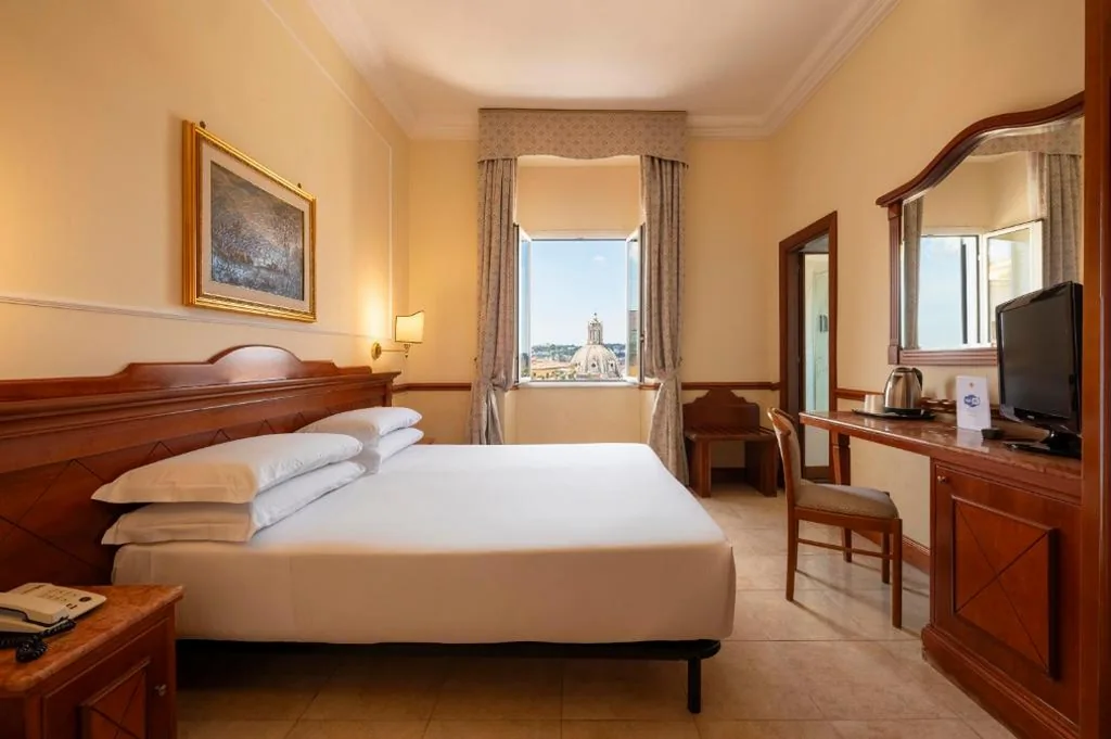 Camera Matrimoniale/Doppia con Letti Singoli con Vista Città — Hotel Hiberia