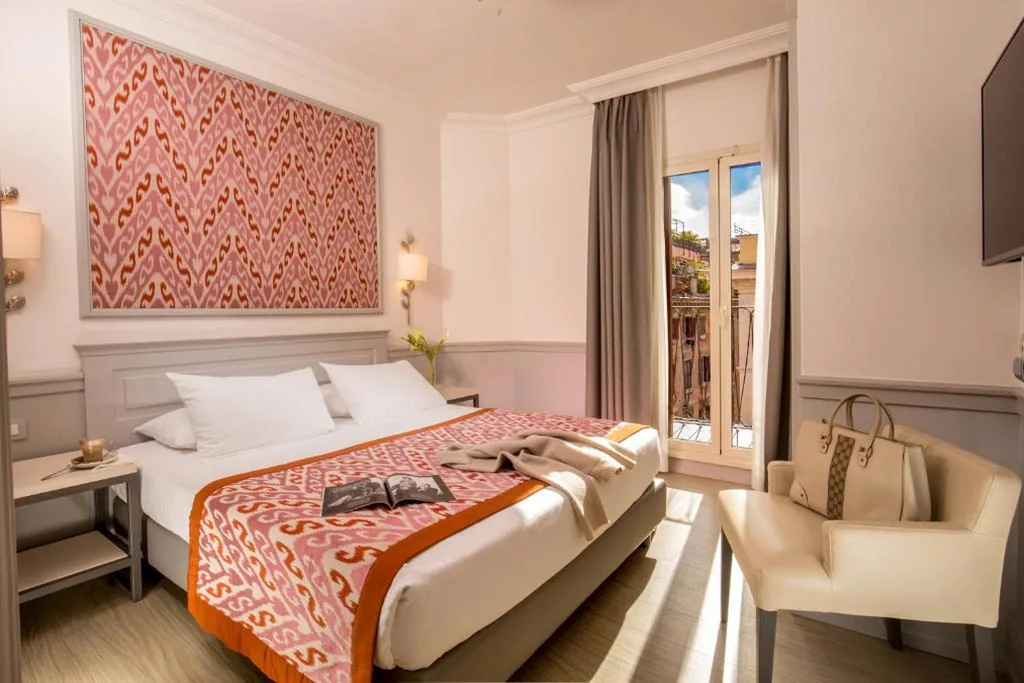 Camera Matrimoniale/Doppia con Letti Singoli — Hotel Della Conciliazione