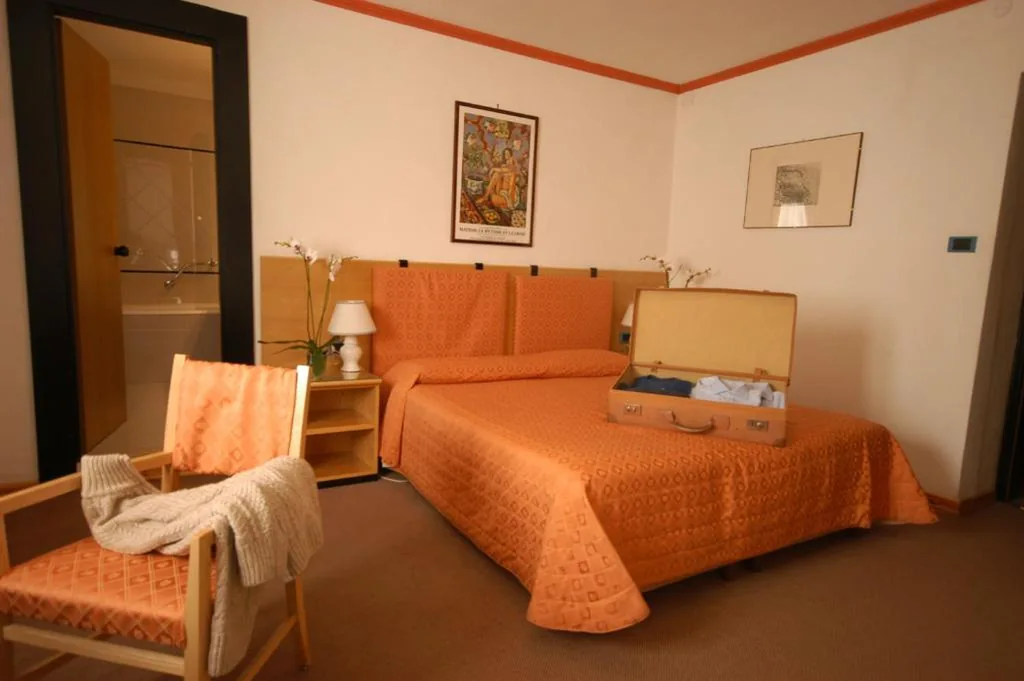 Camera Matrimoniale/Doppia con Letti Singoli — Hotel Des Geneys