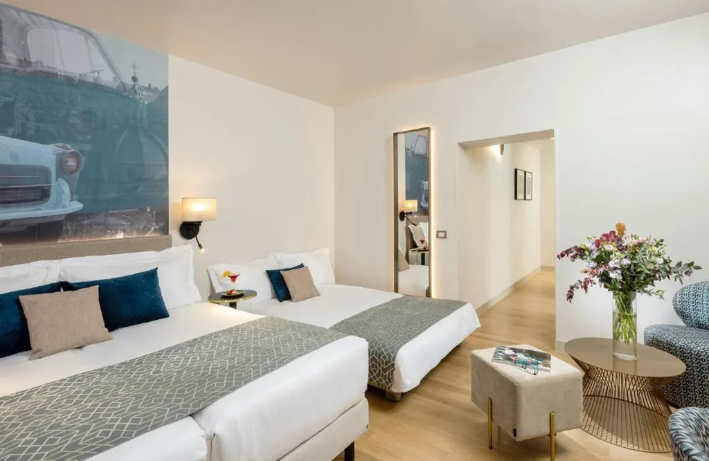 Camera Matrimoniale Familiare — Leonardo Boutique Hotel Rome Termini