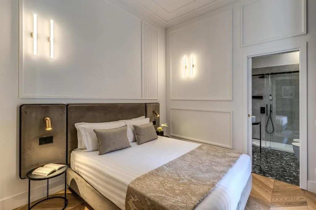 Camera Matrimoniale Superior con Balcone — Residenza Piranesi Boutique Hotel