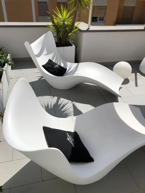 Superior Double Room with Terrace and Patio — Glamroom Luxury Terrace