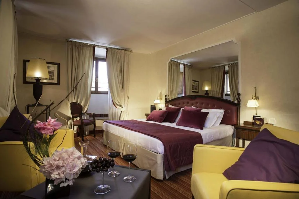 Superior Double Room with View — Colonna Palace Hotel