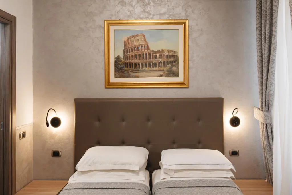 Camera Quadrupla Classic — Hotel Centro Cavour Roma