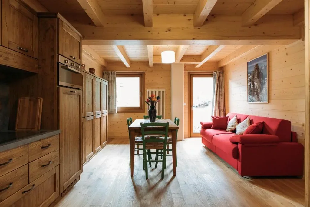 Camera Quadrupla con Bagno Privato — Chalet Gaspard