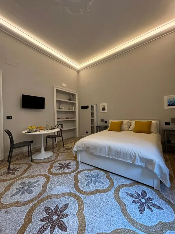 Camera Quadrupla con Bagno Privato Esterno — B&B Genova Holiday