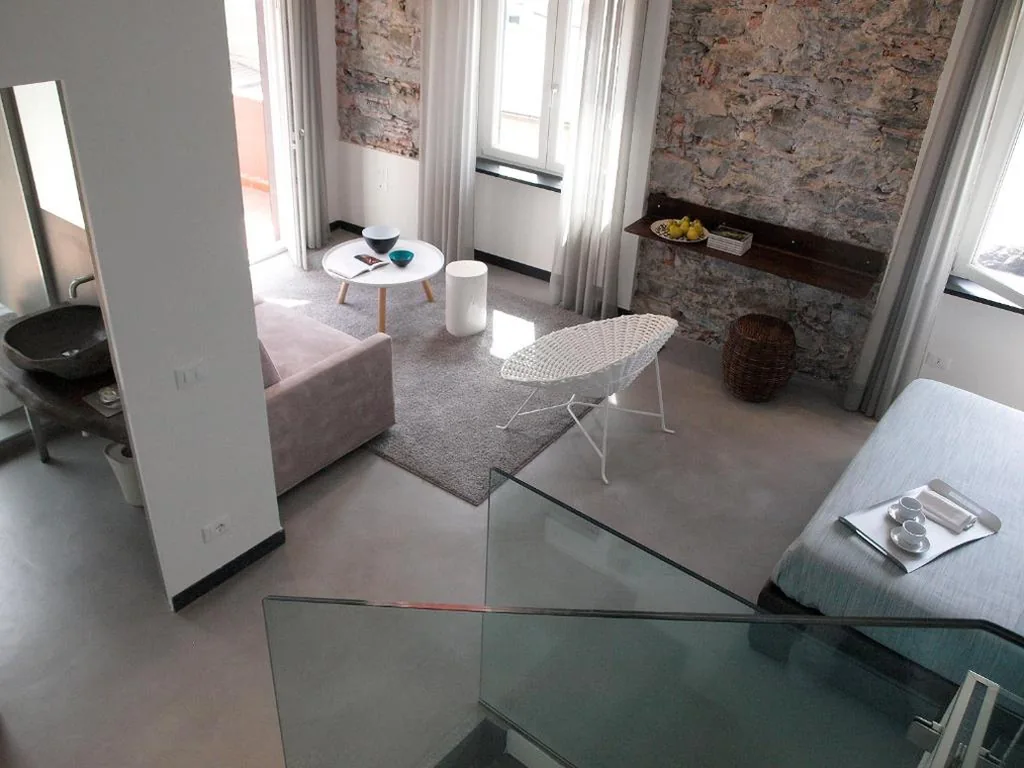Camera Quadrupla con Balcone e Vista Mare — Hotel Marina Piccola