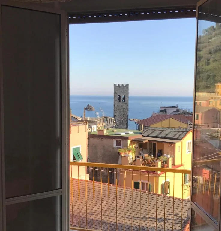 Camera Quadrupla con Vista Mare — Albergo Degli Amici