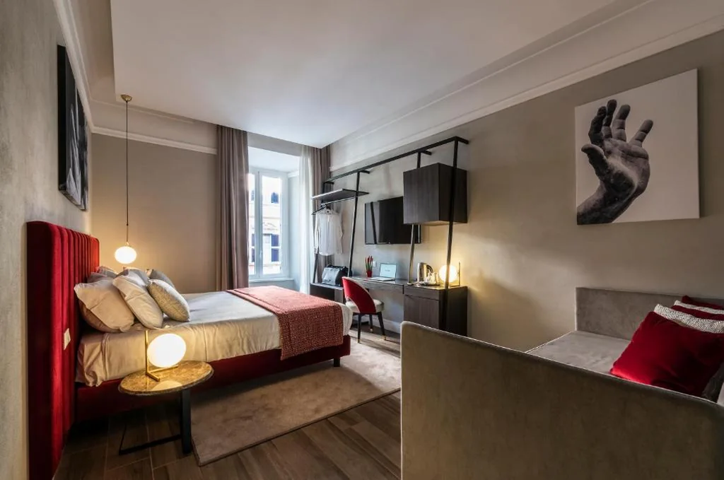 Camera Quadrupla Deluxe — Growel Exclusive Suites San Pietro