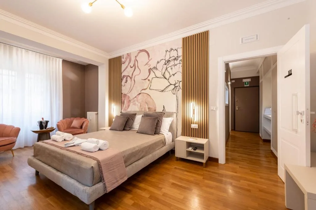 Deluxe Quadruple Room — Querini Suite Roma