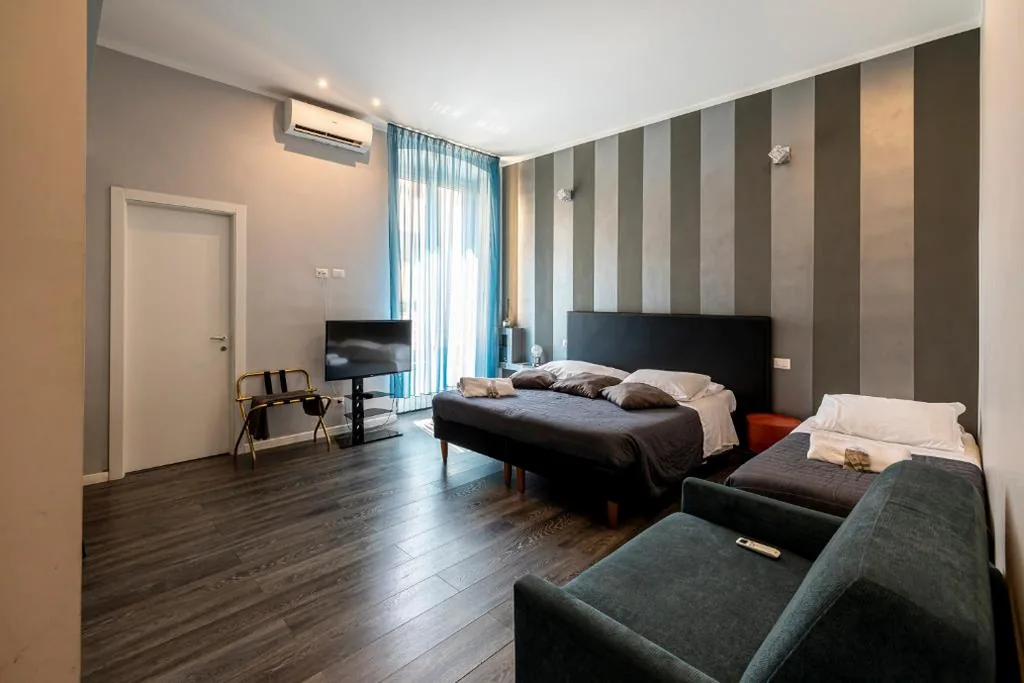 Camera Quadrupla — Sanremo Inn RDA Luxury Rooms Via Matteotti, 50 mt dal mare