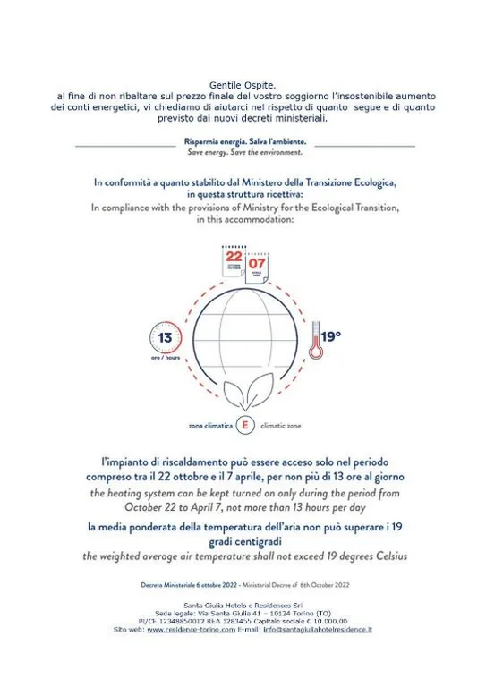Camera Quadrupla — Santa Giulia Hotel e Residence Torino