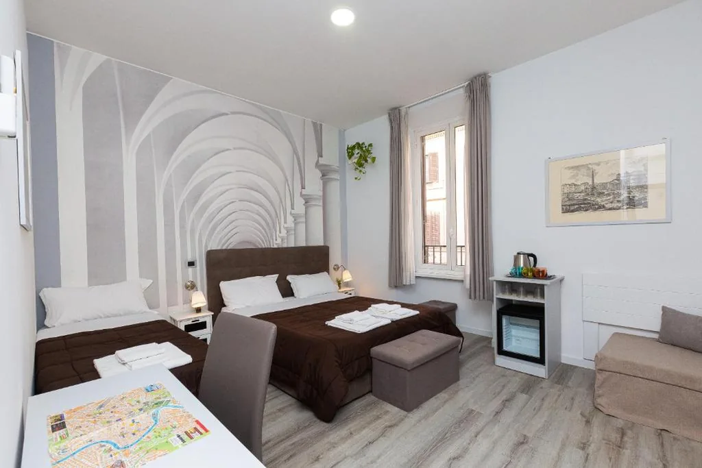 Quadruple Room — Termini Central Inn