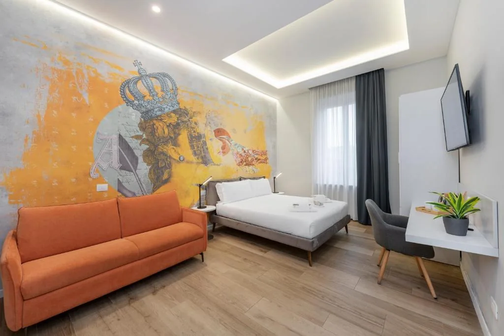 Queen Deluxe Room — B-STAY Via Milano 52