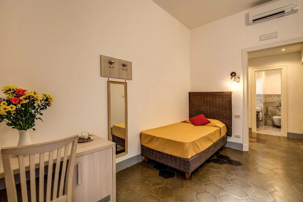 Single Room with External Private Bathroom — Feronia Guest house