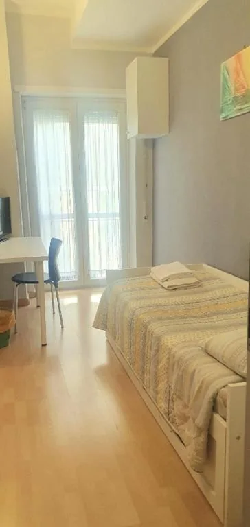 Single Room with External Private Bathroom — Hello Roma B&B