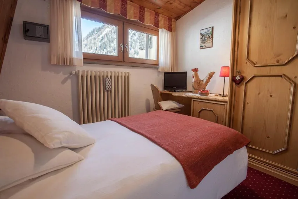 Camera Singola — Hotel Vallée Blanche Courmayeur