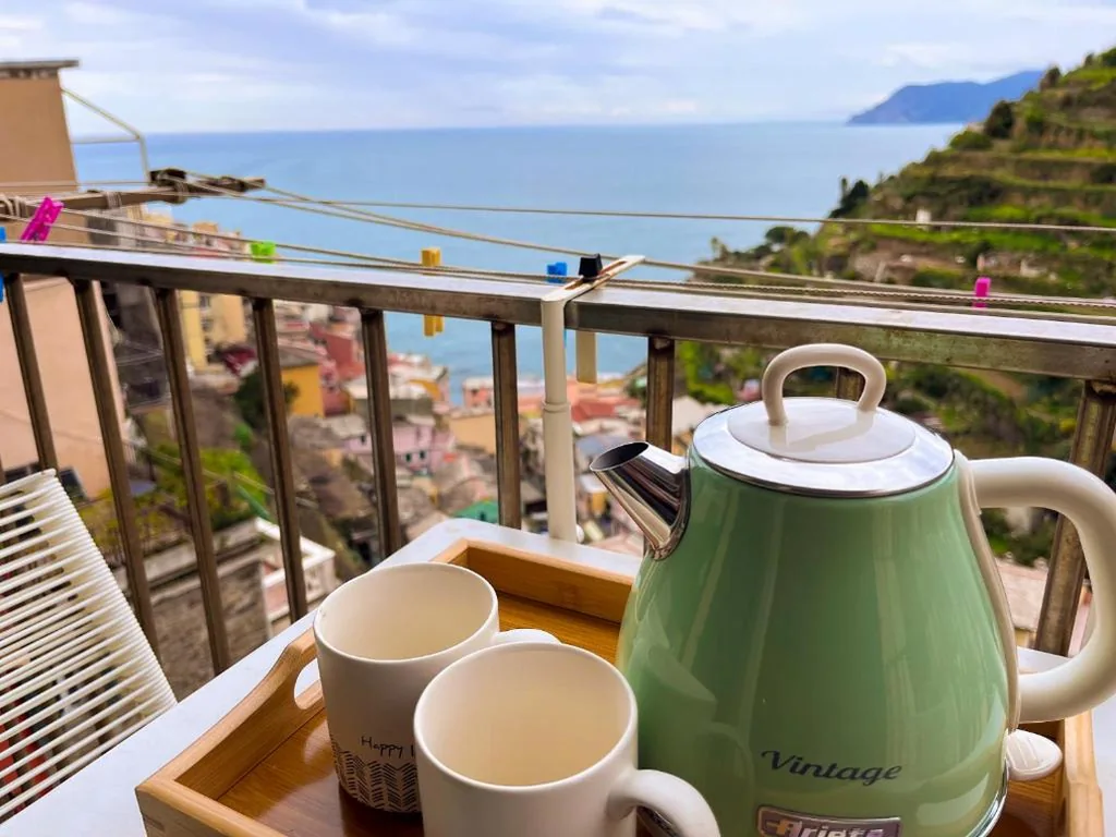 Camera Standard con Balcone e Vista Mare — Volo Rooms by Arbaspàa