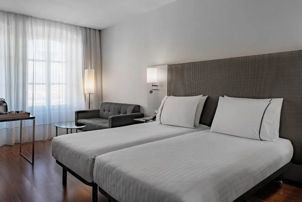 Standard Twin Room with Single Beds — AC Hotel Torino by Marriott