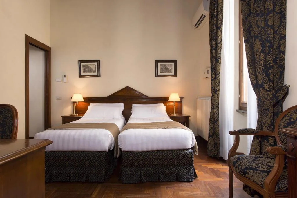 Superior Double Room with Single Beds — Hotel Teatro Pace