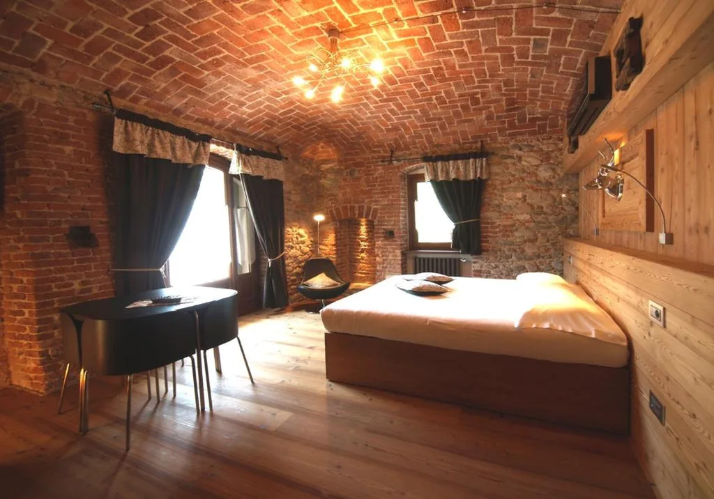 Camera Superior Matrimoniale/Doppia con Letti Singoli — Albergo Nazionale di Vernante