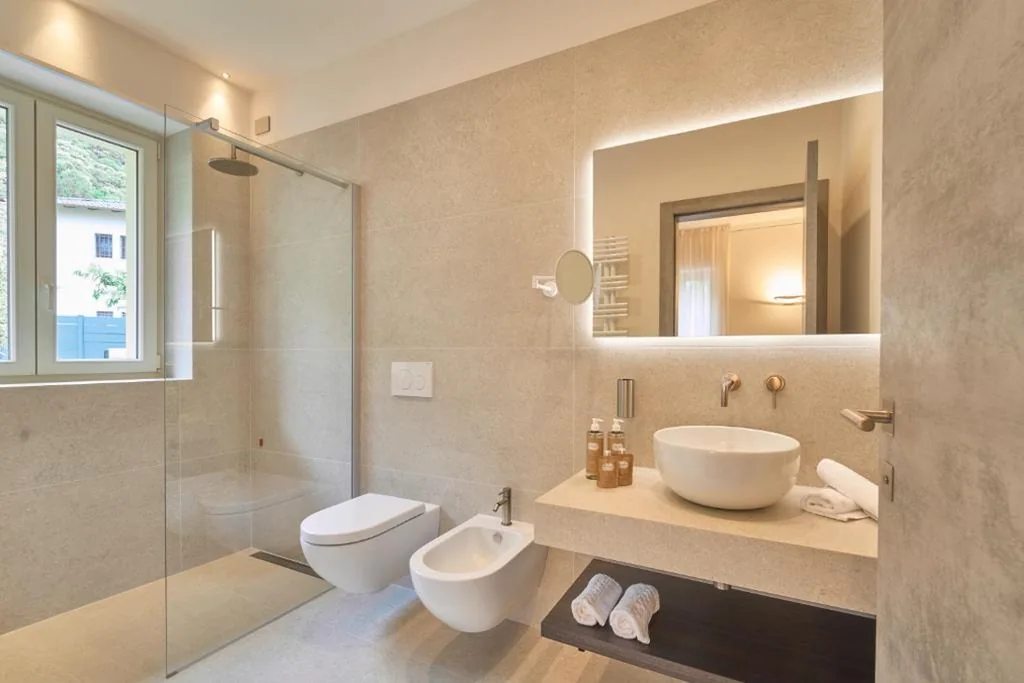 Camera Superior Matrimoniale/Doppia con Letti Singoli con Terrazza — Boutique Hotel Villa Cuserina wellness