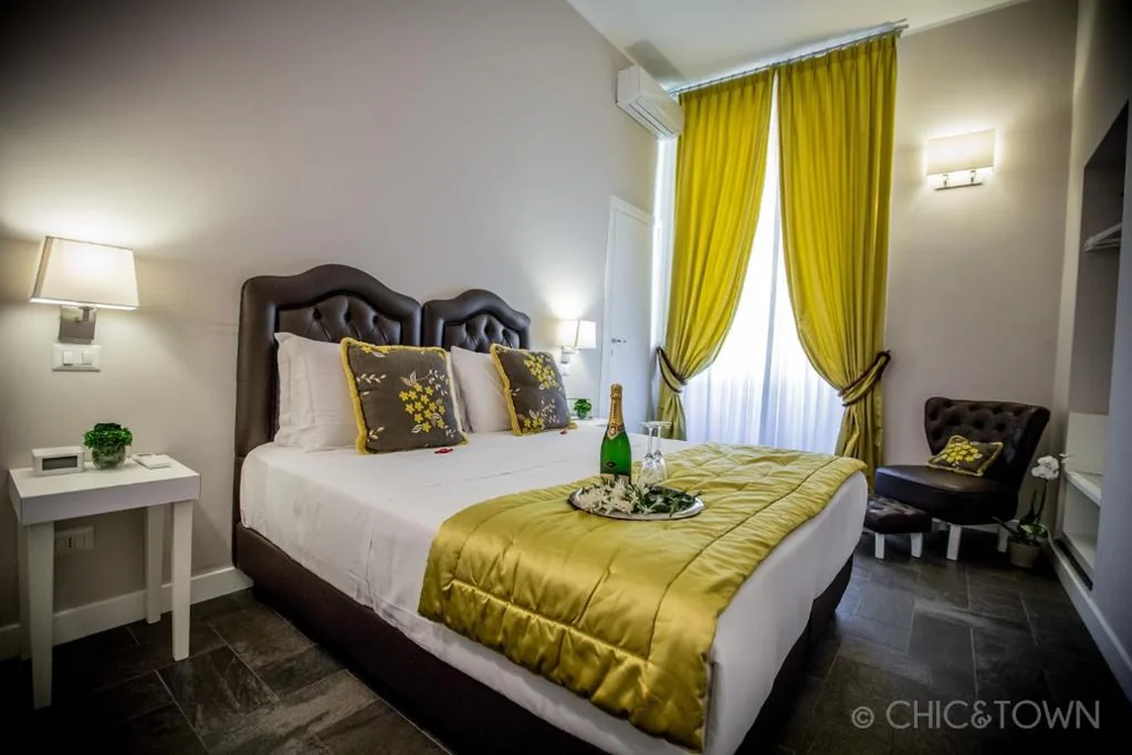 Camera Superior Matrimoniale/Doppia con Letti Singoli — Chic & Town Luxury Rooms Piazza di Spagna