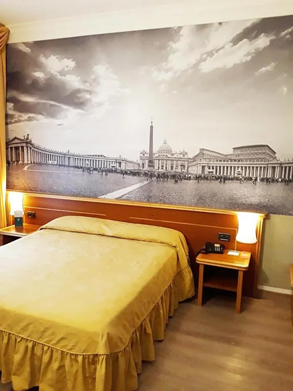 Camera Superior Matrimoniale/Doppia con Letti Singoli — Ele Green Park Hotel Pamphili
