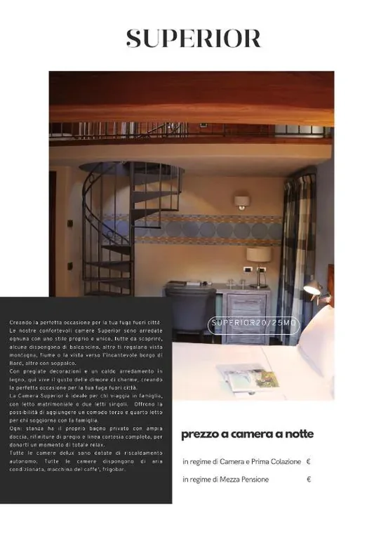 Camera Superior Matrimoniale/Doppia con Letti Singoli — Hotel Ad Gallias