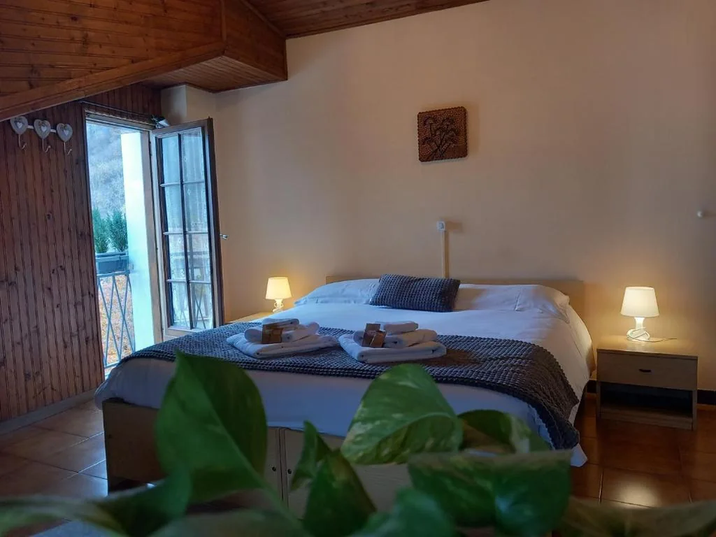 Camera Superior Matrimoniale/Doppia con Letti Singoli con Vista Montagna — Hotel Valle Pesio Ristorante
