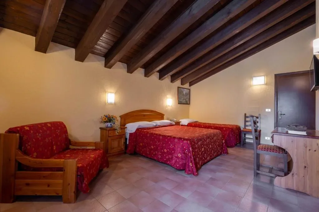 Triple Room with Mountain View — Albergo Gran Paradiso