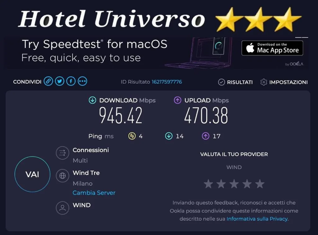Camera Tripla — Hotel Universo