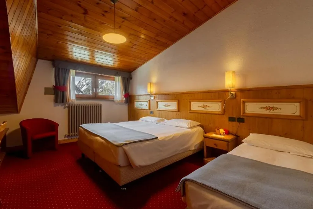 Camera Tripla — Hotel Vallée Blanche Courmayeur