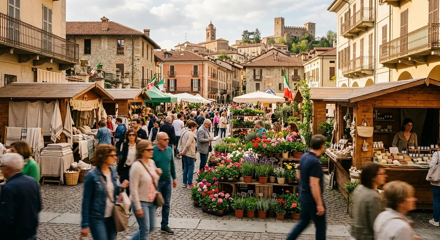 Canelli nel Monferrato, capitale dell'Asti Spumante