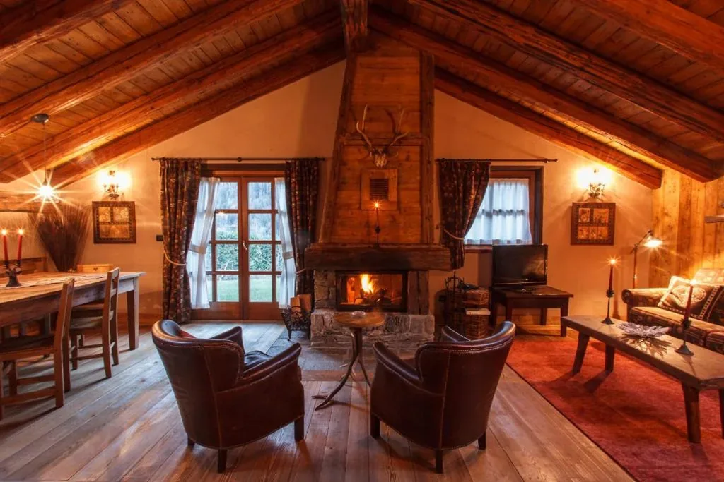 Chalet con Spa Privata — Au Coeur Des Neiges Resort SPA & FREE E-BIKE