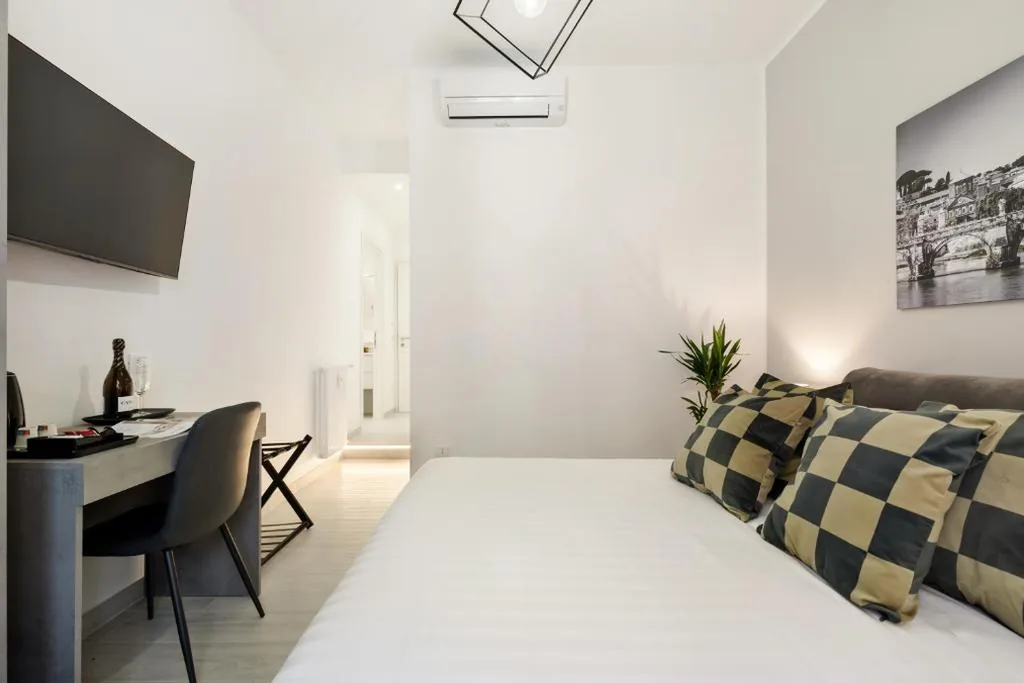 Clodio Welcome – 5 camere arredate con bagno interno – zona comune – condizionatori – — foto 8