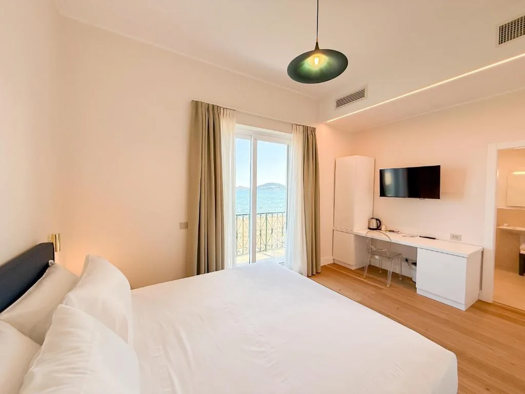 Double Room with Balcony and Sea View (Annex) — Villa Maria Teresa Boutique Hotel