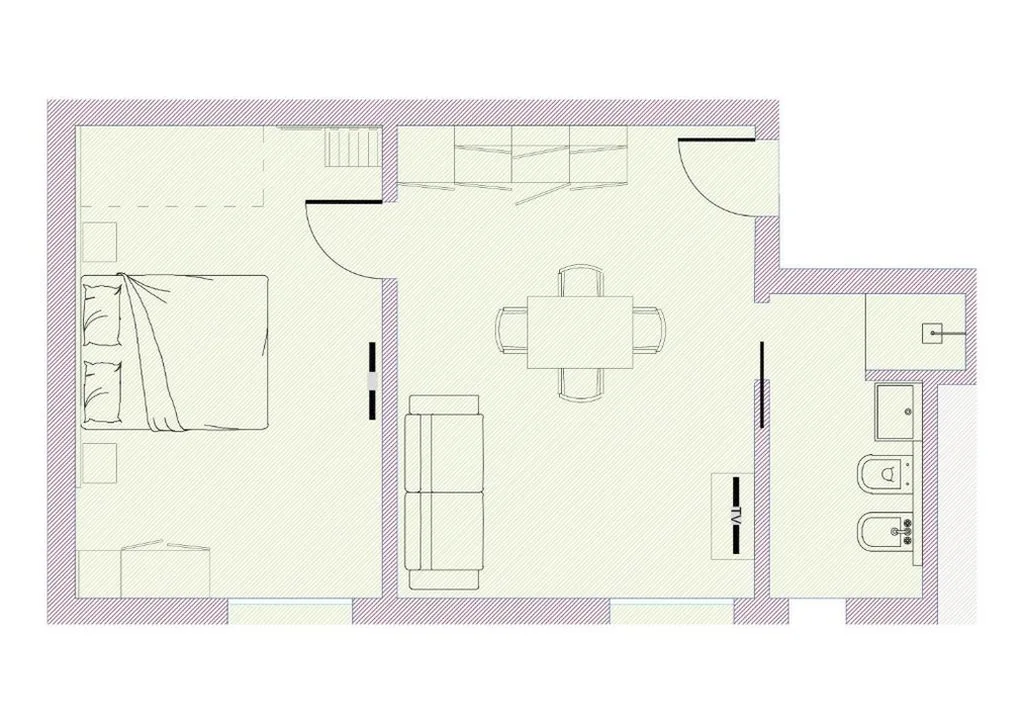 Appartamento con 1 Camera da Letto — Residence OndaMare