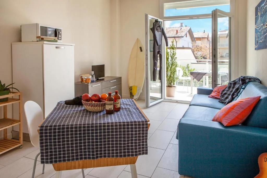 Appartamento Deluxe con 1 Camera da Letto e Balcone (4 Adulti) — Residence Sunrise