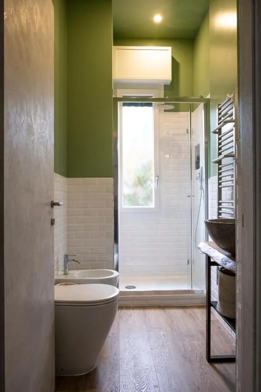 Camera Doppia con Letti Singoli con Bagno Privato Esterno — Casa DiMondi