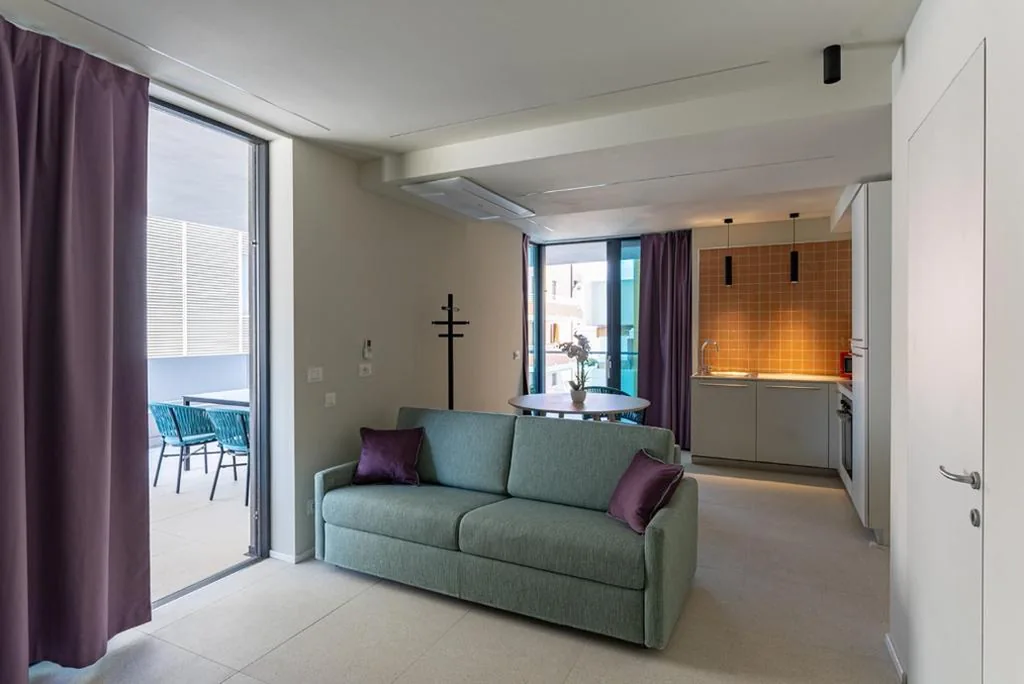 Aparthotel Zefiro com design, large terrace, bike, near beach and thermal — foto 8