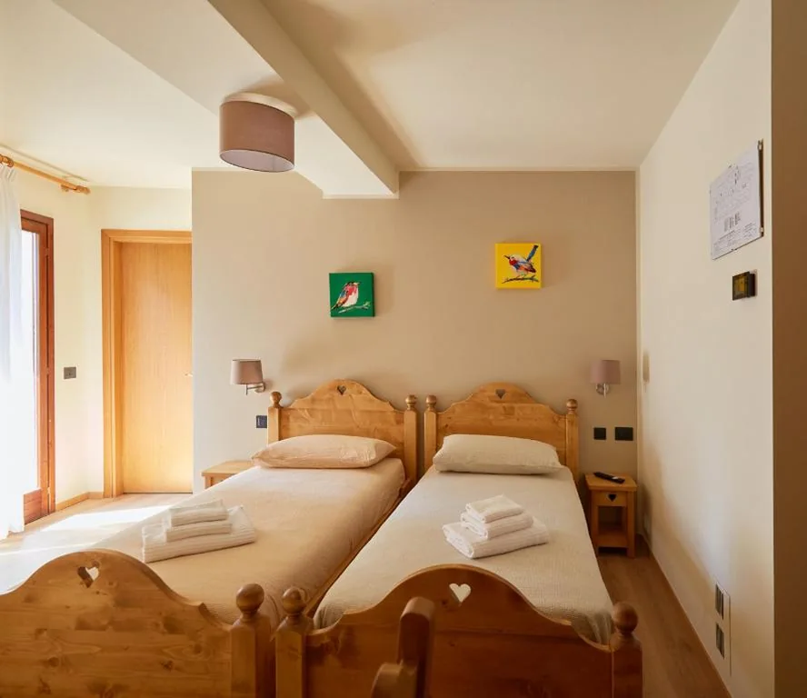 Camera Doppia con Letti Singoli — Villa Alpina Hotel