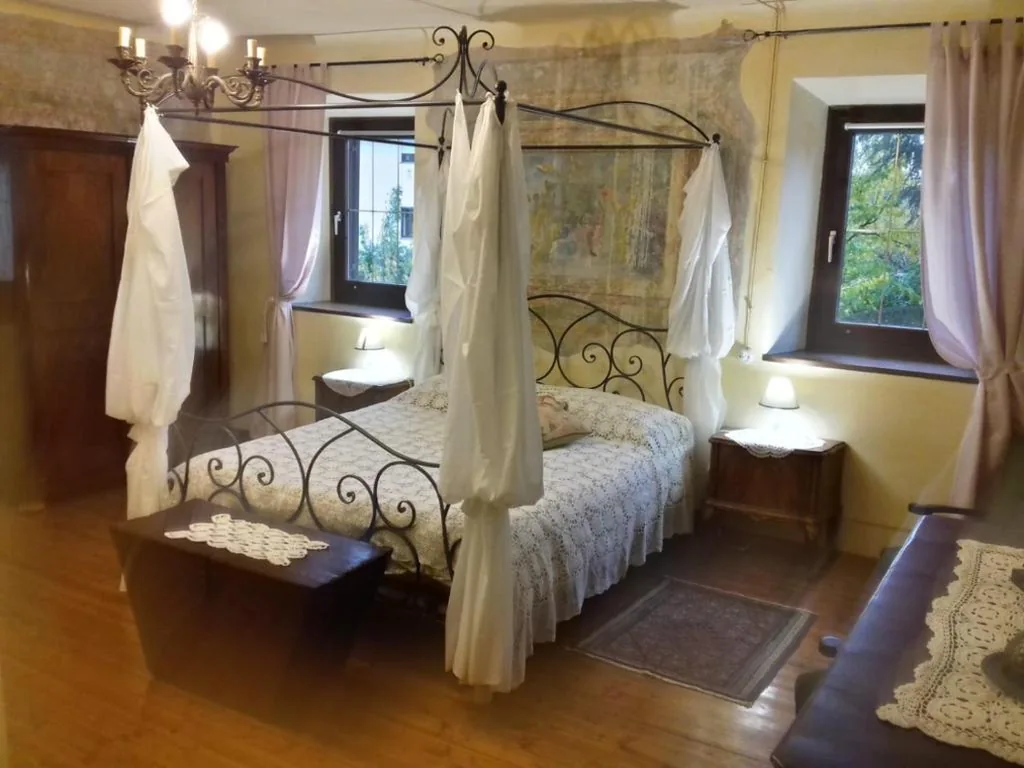 Camera Matrimoniale con Bagno Privato — Villa Della Stua