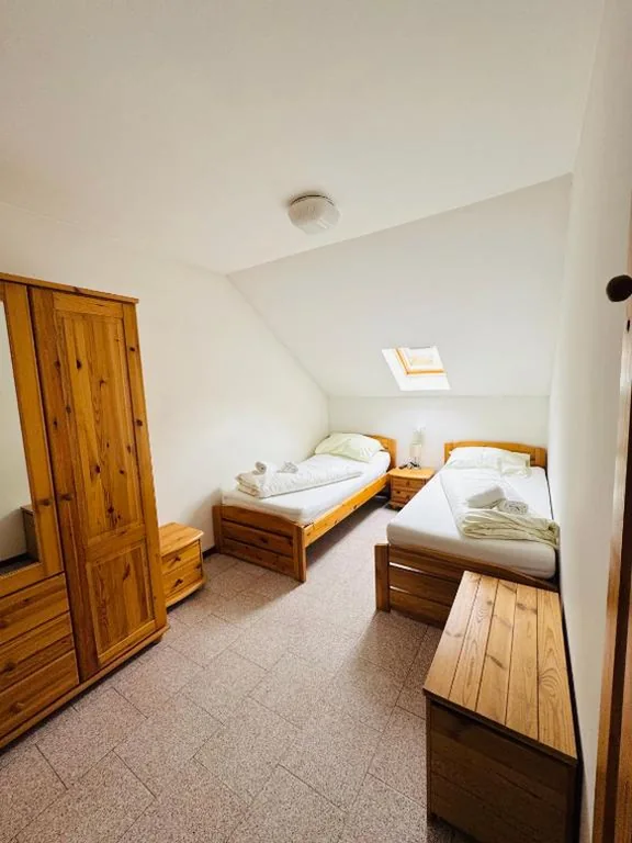 Small Twin Room with Single Beds — Albergo Pontafel