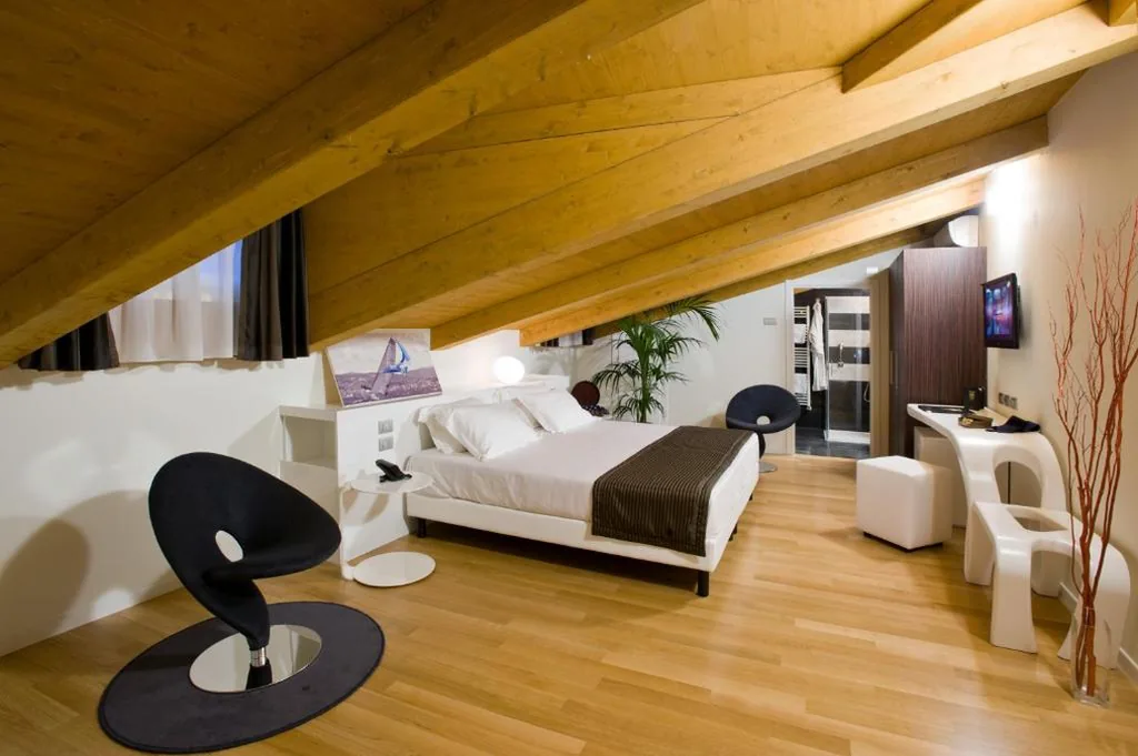 Camera Quadrupla con Accesso Disabili — Hotel Coppe Trieste – Boutique Hotel
