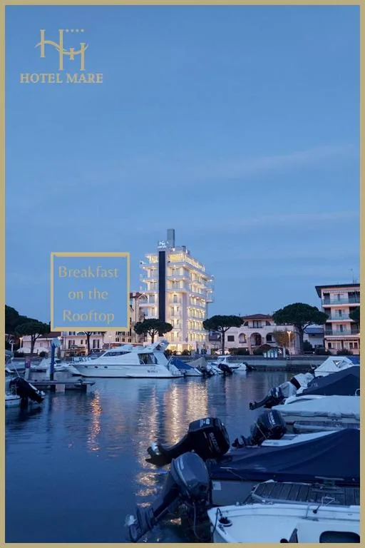 Hotel Mare on Viale Italia, in the heart of Sabbiadoro in Lignano