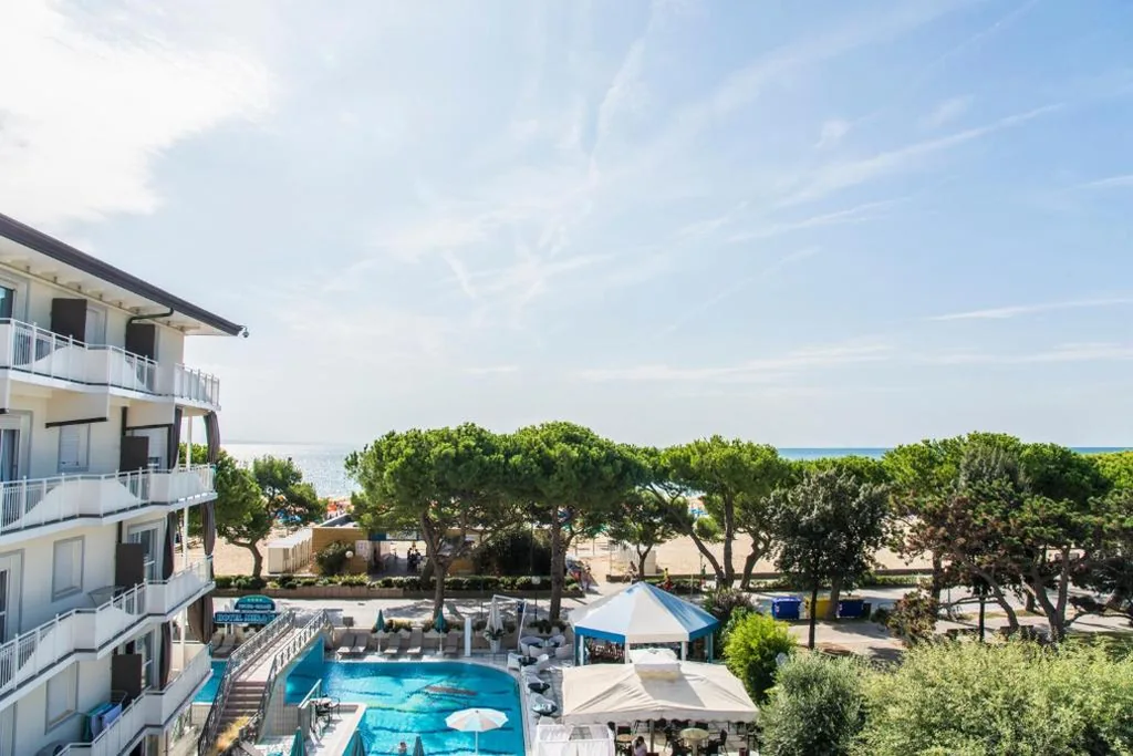 Hotel Miramare on Lungomare Trieste in Sabbiadoro, Lignano