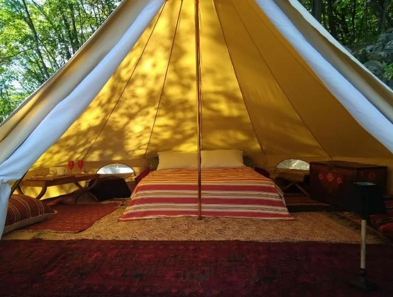 Tenda — Suxen nature experience – lodge con vista panoramica